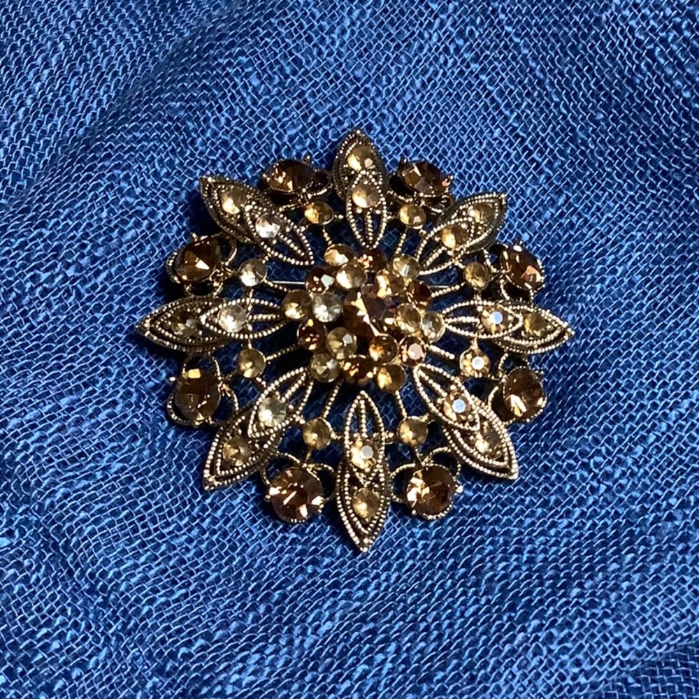 😍Autumn Colors Vintage Brooch😍